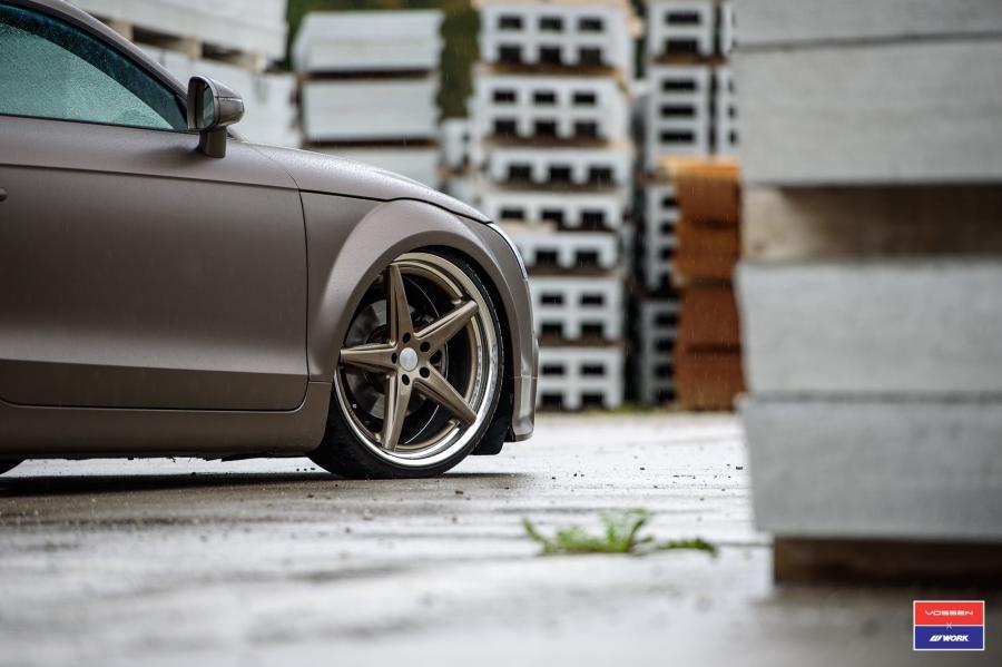  Audi TT Coupe on Vossen Wheels (VWS-3) 2016 года  (фото 5 из 25)